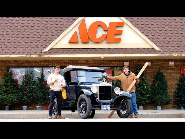 Driving Our 100-Year-Old Ford Model T To The Hardware Store!