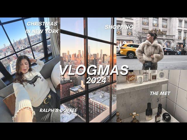 VLOGMAS ️ week 3 | Christmas in New York, the met, shopping, rockettes, piano lessons + more