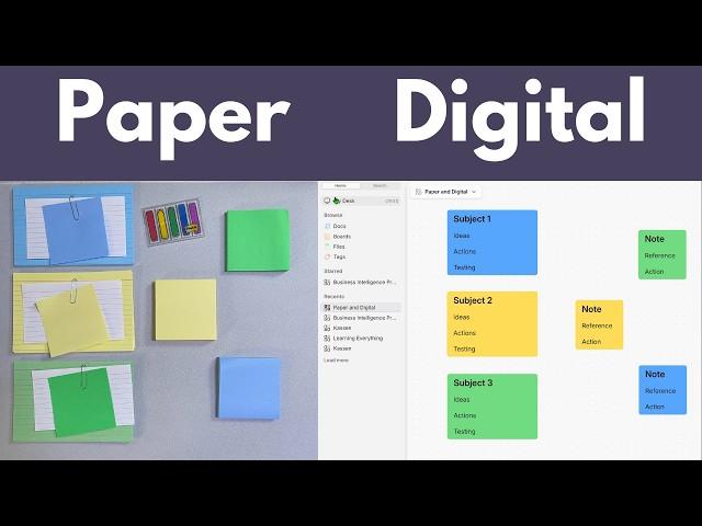 Combine Paper and Digital Note-Taking for the BEST Results