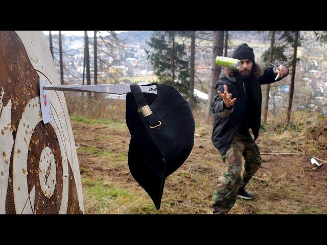 5 COOL Knife Throwing Trick-Shots