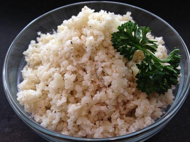 How to Make Cauliflower Rice - HASfit How to Cook Cauliflower Rice Recipes - Recipe