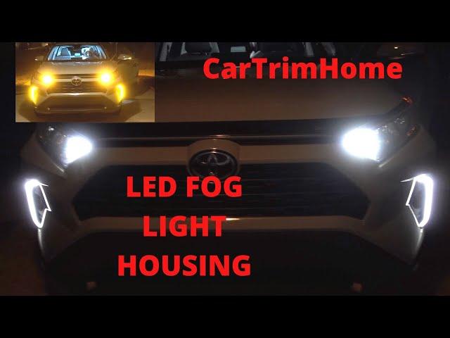 2019-2021 RAV4 Fog Light Daytime Running Light Installation | from CarTrimHome