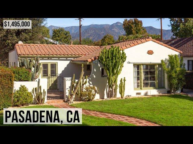 Stunning Spanish Bungalow for Sale near Caltech Campus in Pasadena's Dreamy Caltech Neighborhood