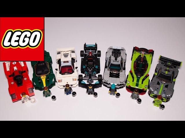 Lego Speed Champions Compilation of all 2022 Sets Speed Build