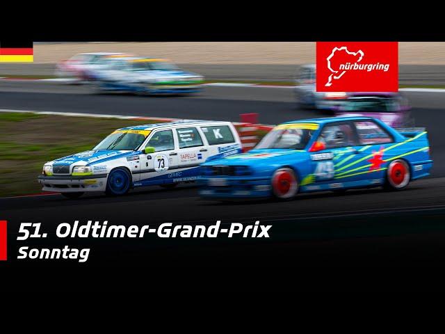 51. Oldtimer-Grand-Prix: Sonntag