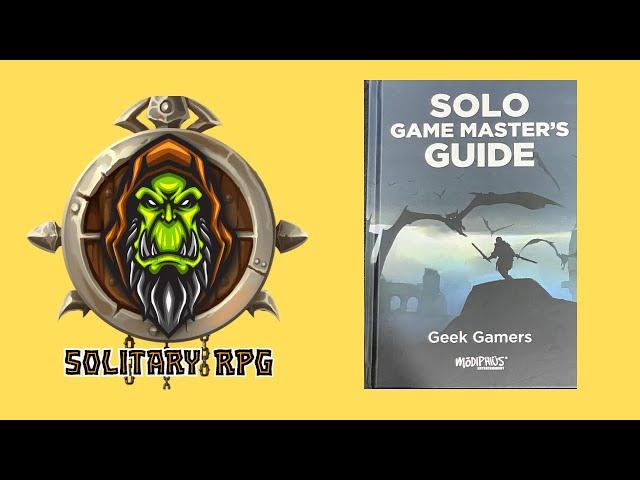 Solo Game Master's Guide