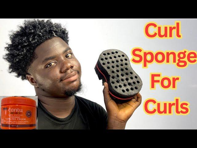 How to Get Quick Defined Curls With a Sponge For Beginners (All Hair Types)