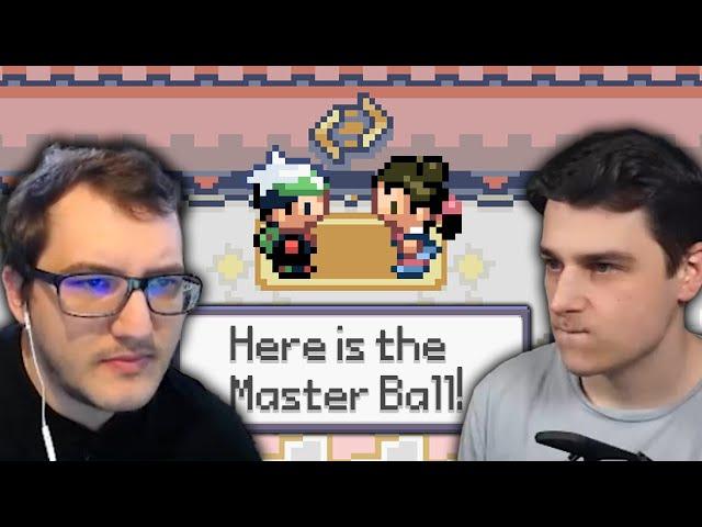 We raced Pokemon Emerald's Full Item Randomizer