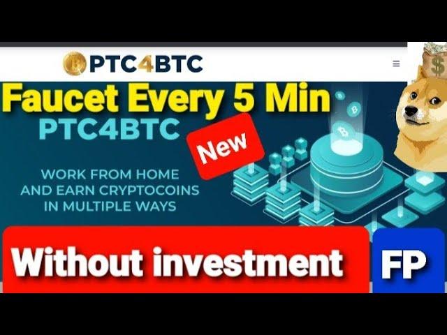 New Cryptocurrency Faucet Site 2021/Easy to Works/Faucet Every 5 Min/Ads Watching/Any Wallet Withdra