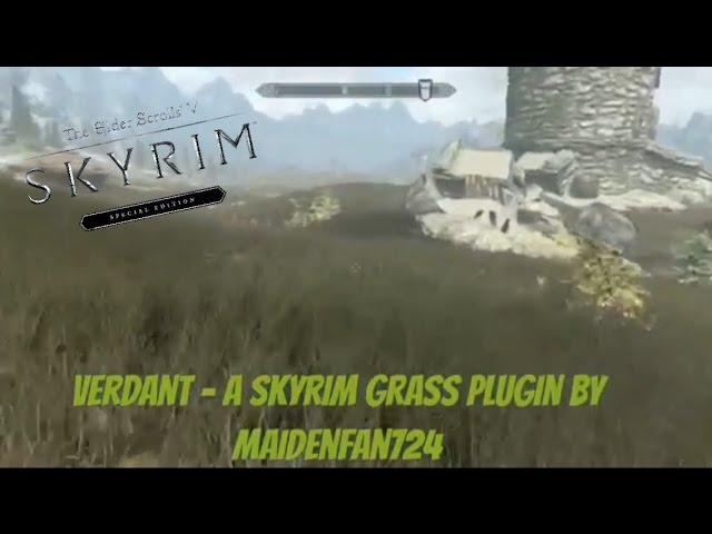 Skyrim SE Xbox One Mods|Verdant - A Skyrim Grass Plugin