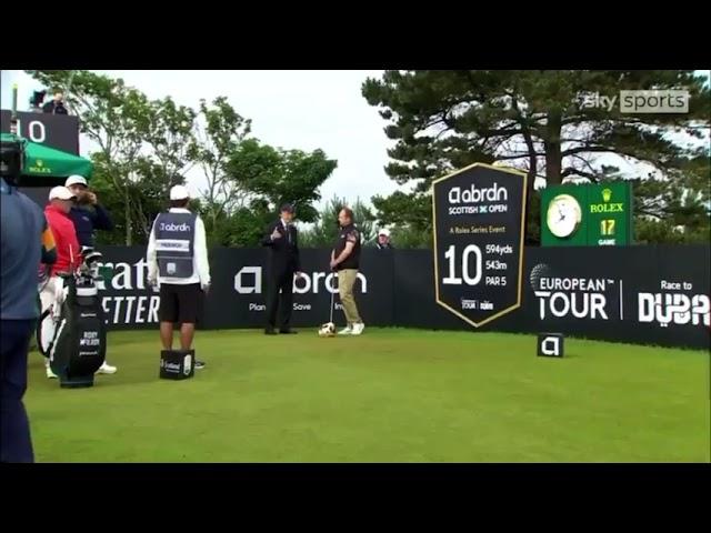 WTF: Fan takes Rory McIlroy’s club at Scottish Open then gets arrested