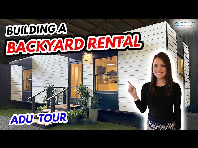 Building a Prefab Backyard Guest House - Accessory Dwelling Unit, ADU House Tour, Rent the Backyard