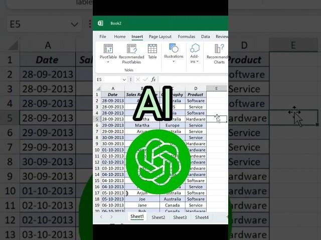 How to Use Ai Feature in Excel _ Save 4 Hours Daily on Excel #ai #aitools #aitools2023 #chatgpt4