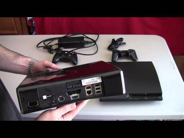 Xbox 360 Slim Vs. PS3 Slim - HD 1080P