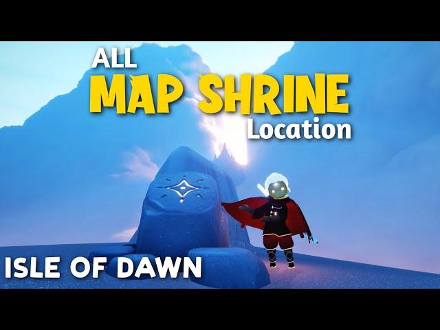 Sky New Update - All Map Shrine Location in Isle of Dawn | Sky Cotl | Vizsky