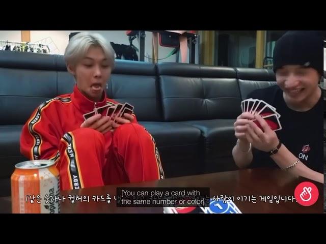 {ENG SUB} stray kids | Felix and Bangchan playing uno