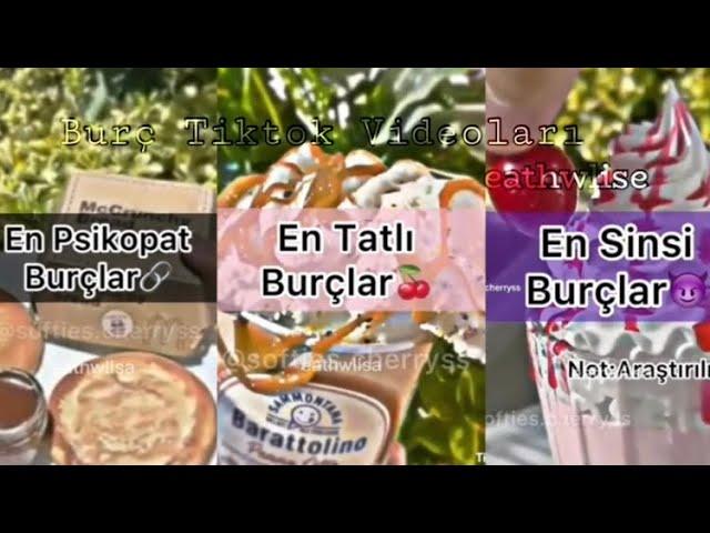 Burç Tiktok Videoları -eathwlise #keşfet #tiktok #burçlar