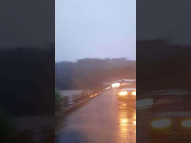 Upputhara Bridge almost flooded