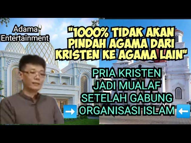 SEMPAT BERUCAP 1000% TIDAK AKAN PINDAH AGAMA TERNYATA JADI MUALAF KARENA INI