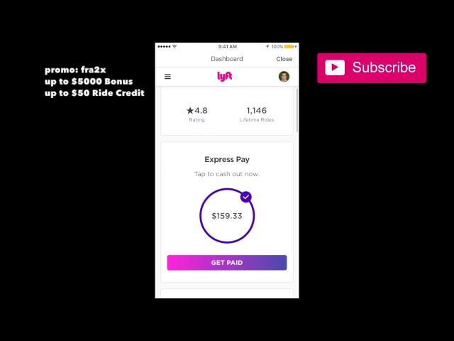 How to use the Lyft Driver App Dashboard Step by Step Tutorial