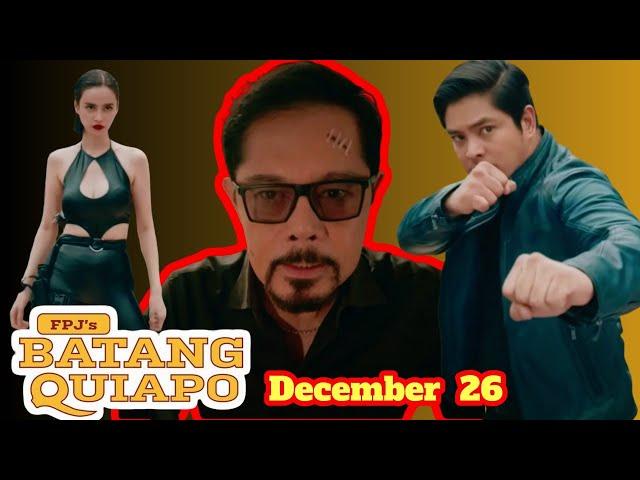 FPJ's Batang Quiapo Dec 26-P2, Live Today | Batang Quiapo Full Episode #fpjsadvanceepisode