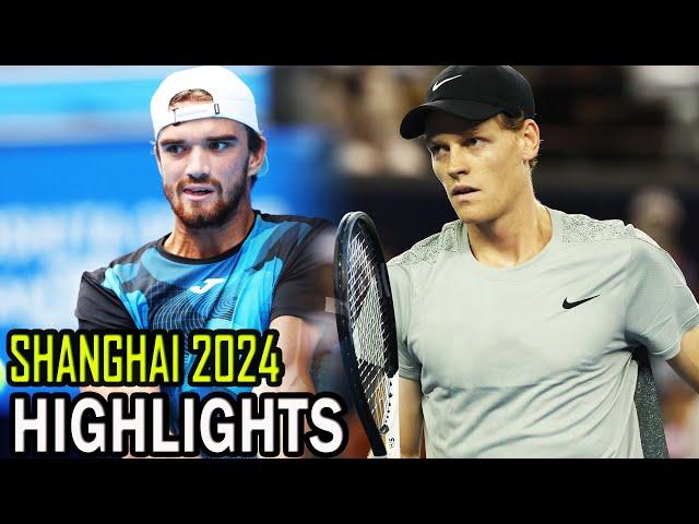 Jannik Sinner vs Tomas Machac SF Highlights | Shanghai 2024