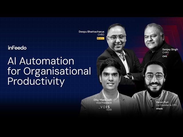 AI Automations for Organisational Productivity | inFeedo AI Assist Webinar