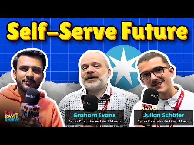 Data, Self Serve, AI with Maersk