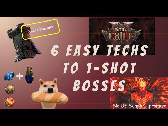 6 Easy Techs (No BS!) that will Double Your Boss DPS in Path of Exile 2