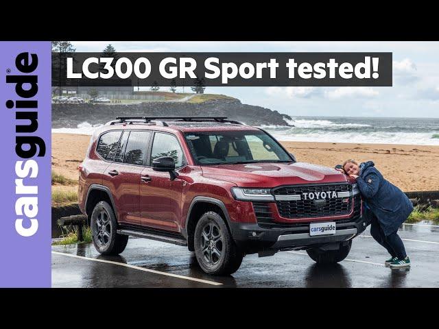 Toyota LandCruiser 300 Series 2024 review: GR Sport | New LC300 4WD tested by family