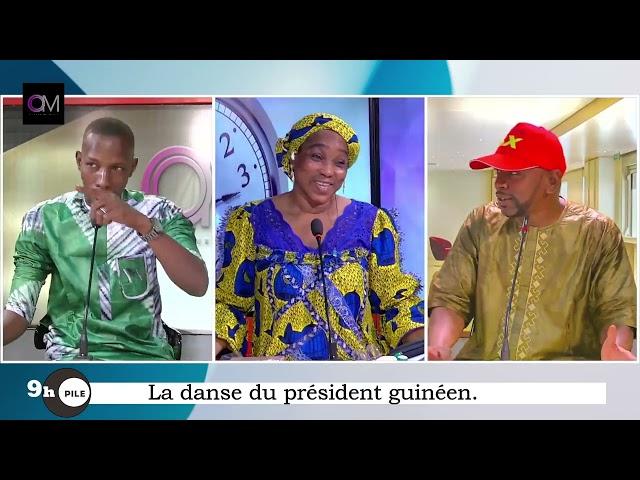 OM TV : #9hpile : La danse du président guinéen.