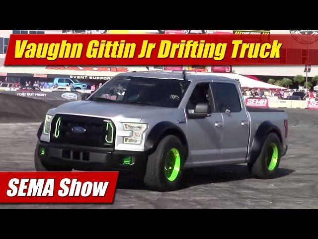 SEMA Show 2014: Vaughn Gittin Jr drifting Street Truck Concept