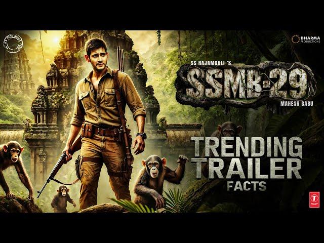 SSMB 29 | TRENDING TRAILER Facts | Mahesh babu | SS Rajamouli  | Sanjay Dutt | Vijayendra Prasad