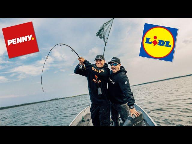 Lidl VS Penny - Billig Angelset Challenge !!!