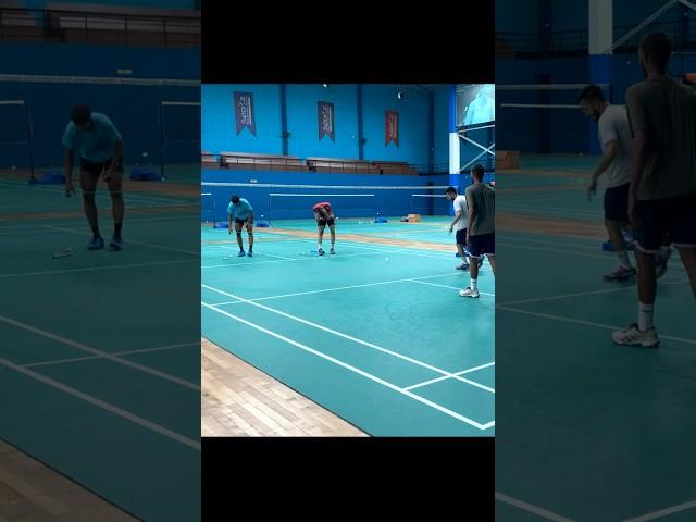 Badminton Doubles Rally #badmintondoubles