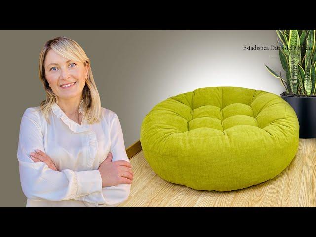 Floor Puff / Large Cushion For Living Room Or Children's Room / Idea To Sell