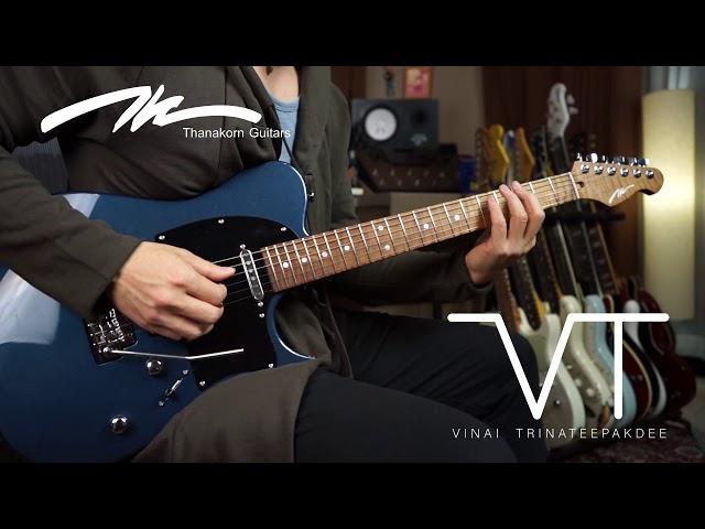 Thanakorn guitars Vinai T signature with Clean tone