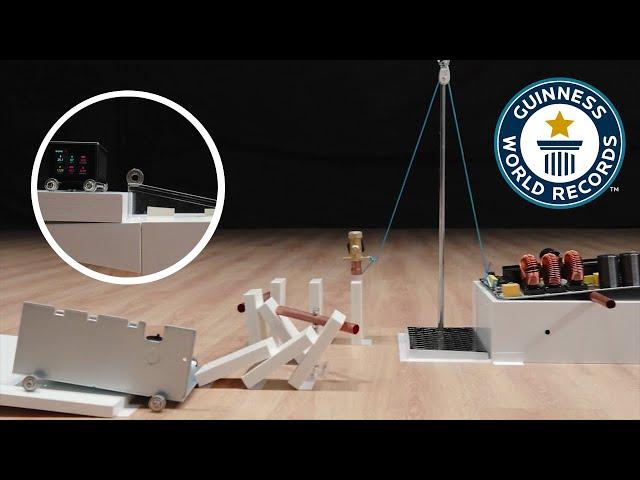 Chain Reaction Rube Goldberg Machine - Guinness World Records