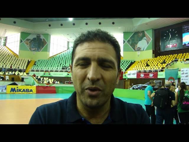 Morocco coach Samir Dchar speaking about the first victory for Morocco at Women's African Nations Ch