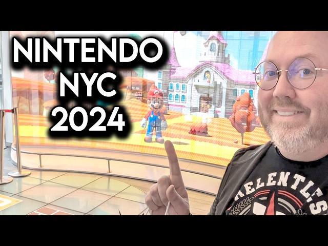 You can Talk to Mario?! Nintendo New York Store 2024