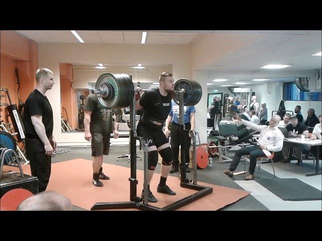 Juha "Termis" Vuorikoski M120kg, kansalliset voimanostokisat Ylöjärvi 6.1.2018