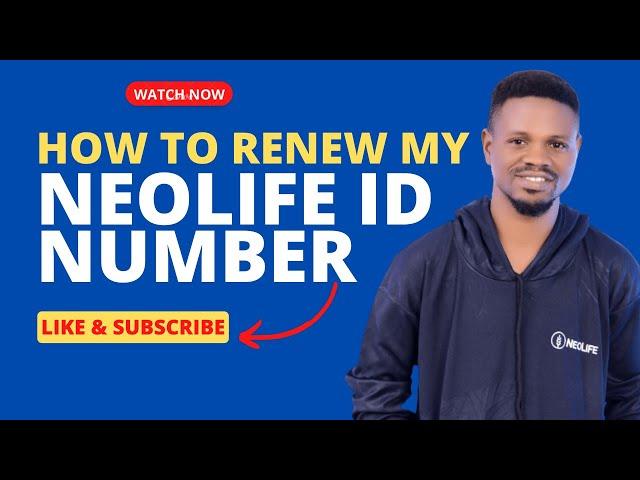 How to Renew Neolife Annual Membership-How To Renew Neolife ID Number Anywhere #makemoneyonline