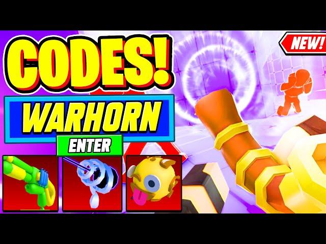 ️New️ ALL WORKING WAR HORN UPDATE CODES For Rivals - Roblox Rivals Codes 2024