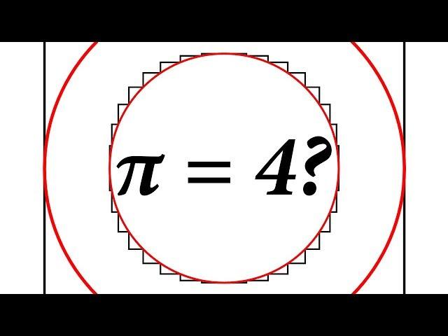 Does pi = 4? (A Good Explanation)