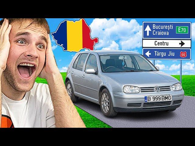 MERG cu GOLF 4 prin ROMANIA! - Euro Truck Simulator 2