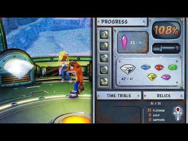 Crash Bandicoot 3: N. Sane Trilogy - Future Tense (108% Walkthrough) Part 15 (Final) | 1080p 60fps