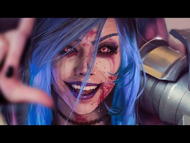 Сумасшедшие истории из жизни Джинкс (вселенная игры League of Legends и мультсериала Аркейн)