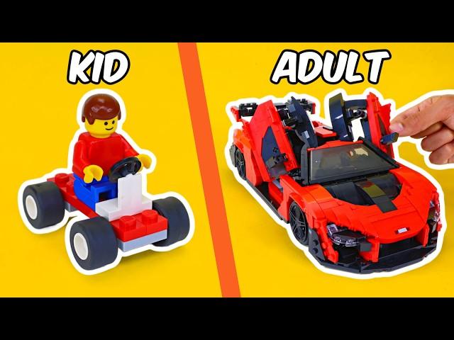 KID vs ADULT LEGO builder...