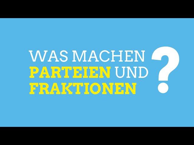 Homeschool: Unterschiede zwischen Partei und Fraktion