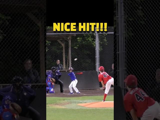  Epic Gap Shot in Baseball Game! #baseball
